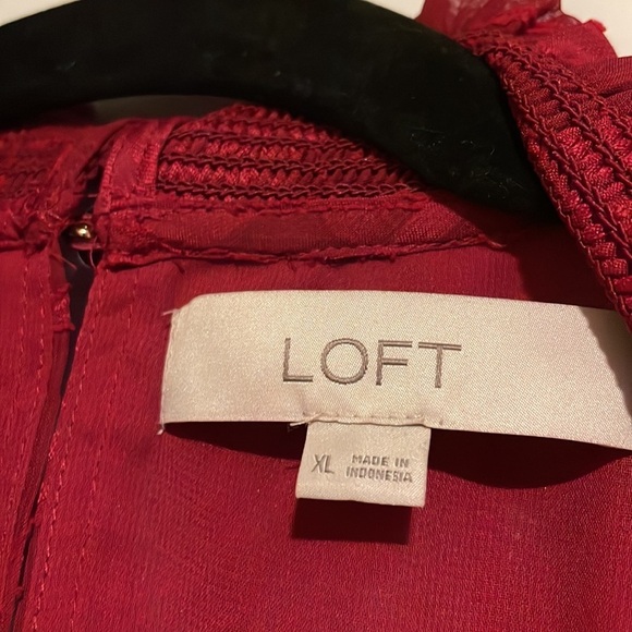 Loft Jacquard lined blouse​ - Picture 3 of 6